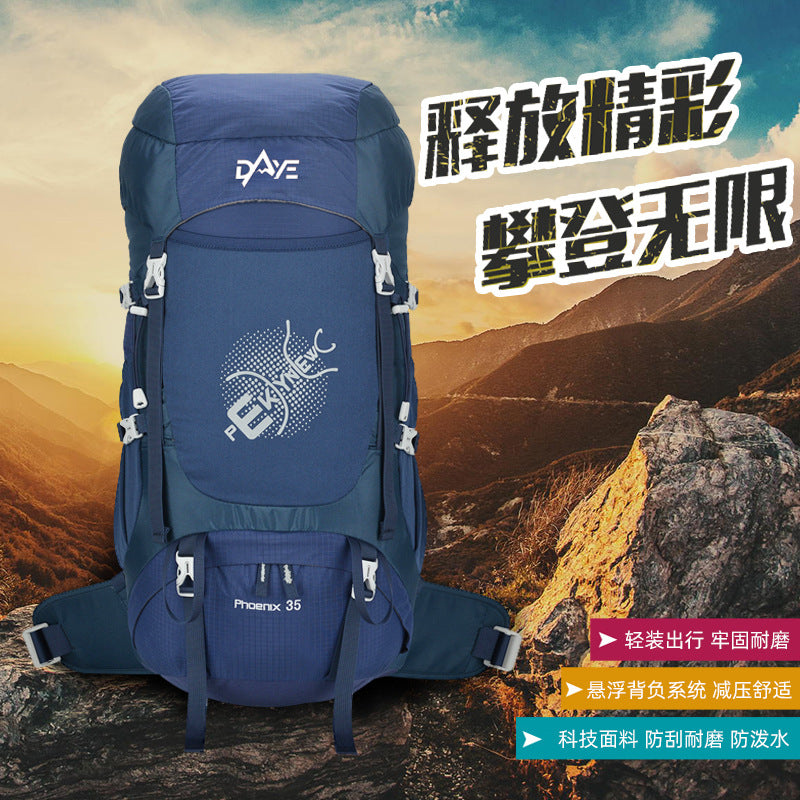 40L Camping Backpack - Hiking Trekking Outdoor Travel Waterproof Customizable Backpack