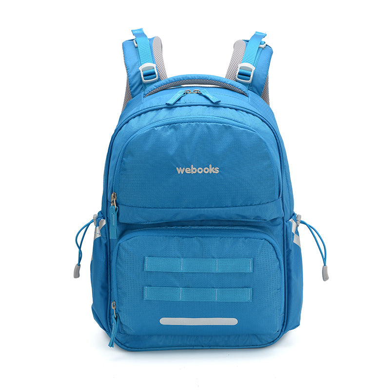 Ergonomic Kids School Backpack – Adjustable Spine-Protection Bookbag for Ages 6-12