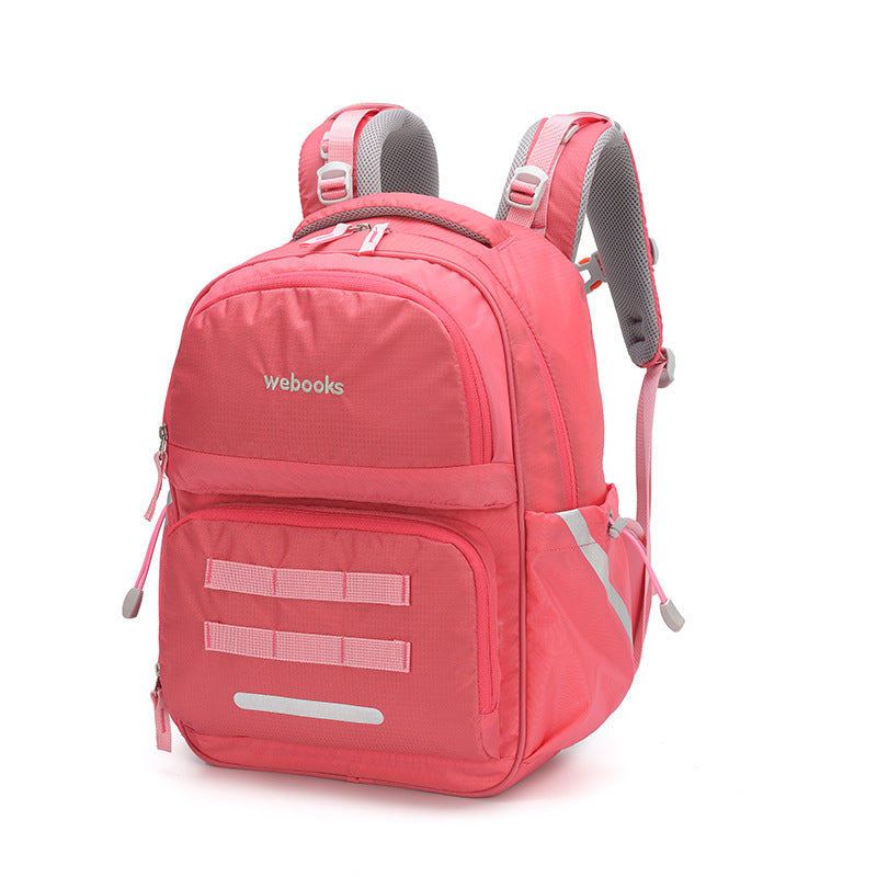 Ergonomic Kids School Backpack – Adjustable Spine-Protection Bookbag for Ages 6-12