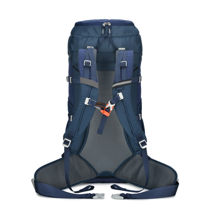 Trekking Backpack 40L - Nylon Floating Suspension with Rain Cover