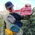 Mini Fashion Waist Pack - Large Capacity Single Shoulder Sling Bag Student Commute Canvas Style