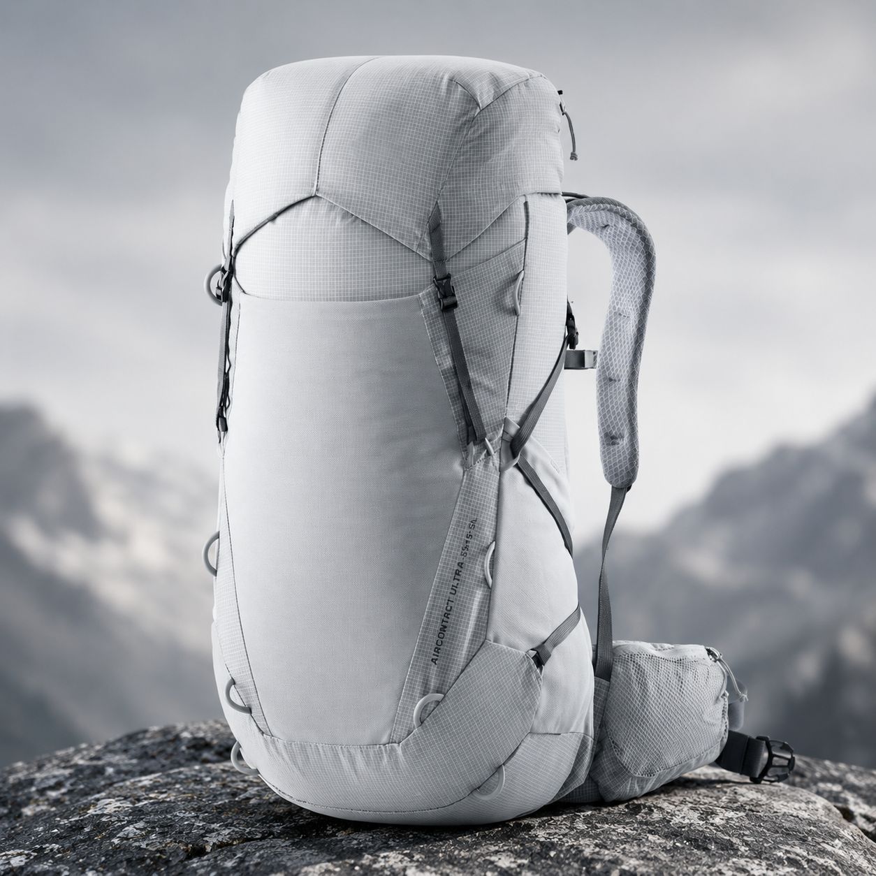 50L Oxford Hiking Backpack - Large Capacity Lightweight Water-Repellent Travel Trekking Pack
