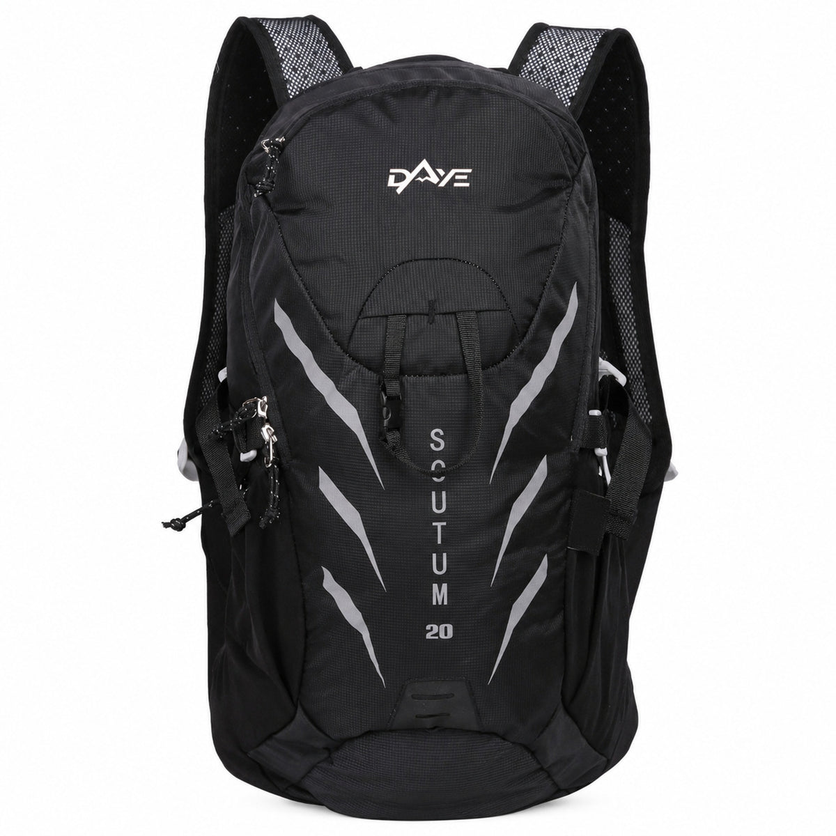 Large Capacity Cycling Hydration Backpack - Waterproof Nylon Breathable Suspension Running Pack