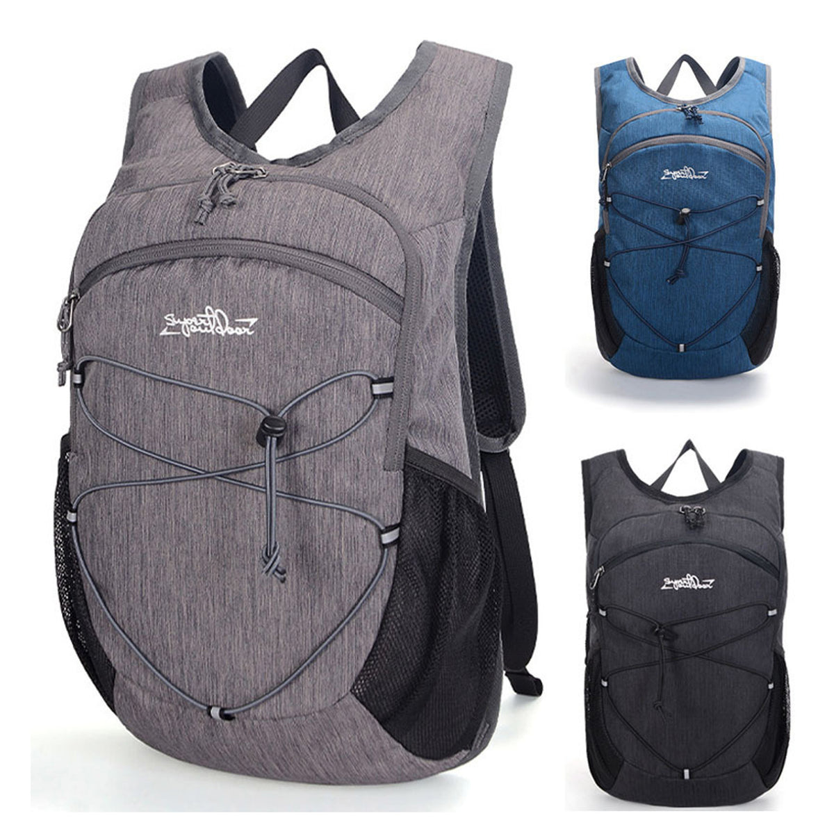 20L Water-Repellent Ultralight Hiking Backpack - Sports Waterproof Breathable Cycling Daypack