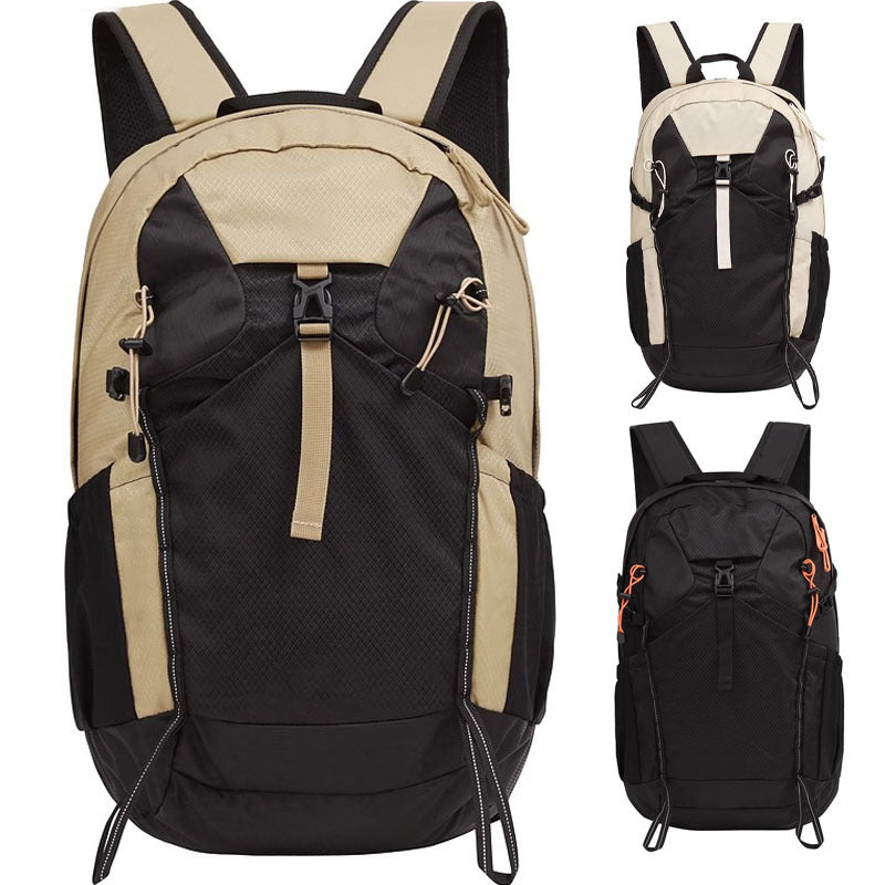 30L Lightweight Hiking Backpack - Waterproof Breathable Mesh Back Outdoor Trekking Daypack