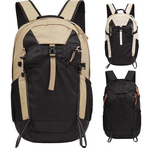 30L Lightweight Hiking Backpack - Waterproof Breathable Mesh Back Outdoor Trekking Daypack