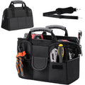 Ergonomic Heavy-Duty Tool Bag - Multi-Pocket Portable Adjustable Organizer Storage Pack