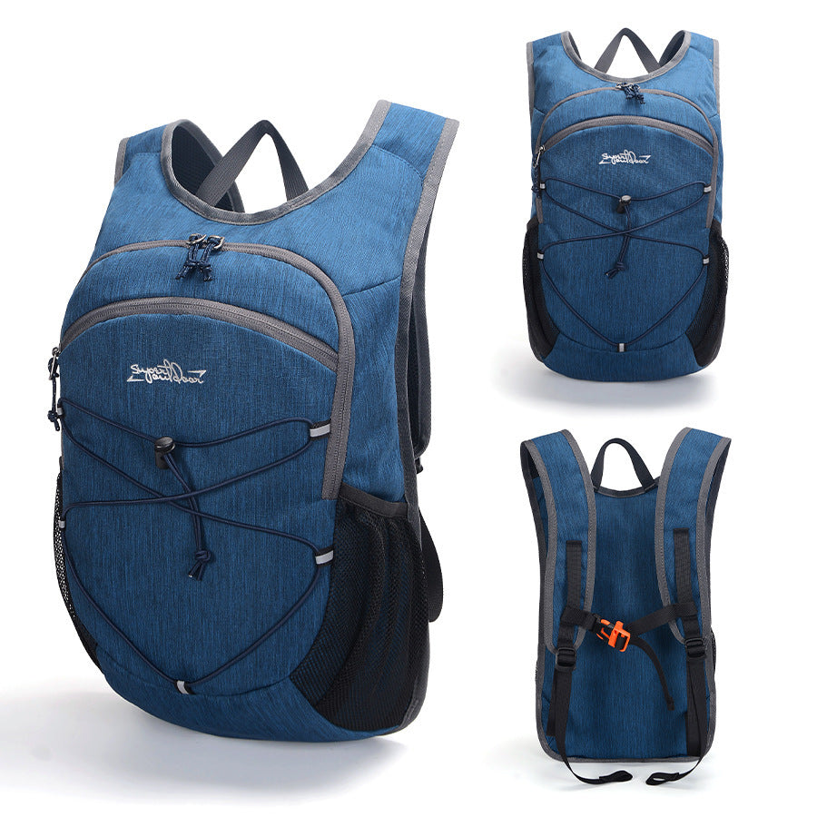 Foldable Cycling Backpack - Lightweight Waterproof Breathable Commuter Hiking Pack