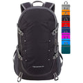 Wet-dry separated foldable travel backpack
