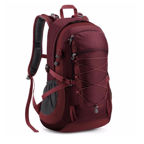 35L Lightweight Trekking Backpack - Breathable Nylon Hiking Camping Daypack