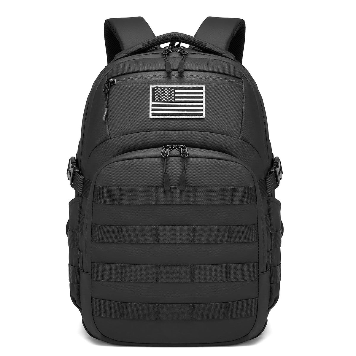 Military Tactical Backpack - Large Capacity Multi-Pocket Waterproof Outdoor Double Shoulder Pack