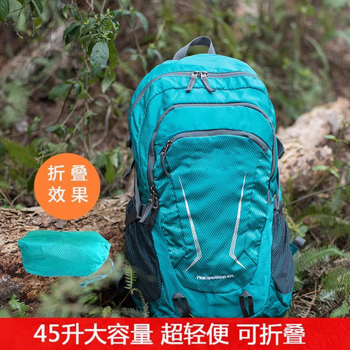 45L Foldable Backpack - Ultralight Travel Leisure Waterproof Outdoor Skin Pack