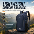25L Lightweight Hiking Backpack - Waterproof Outdoor Travel Unisex Daypack