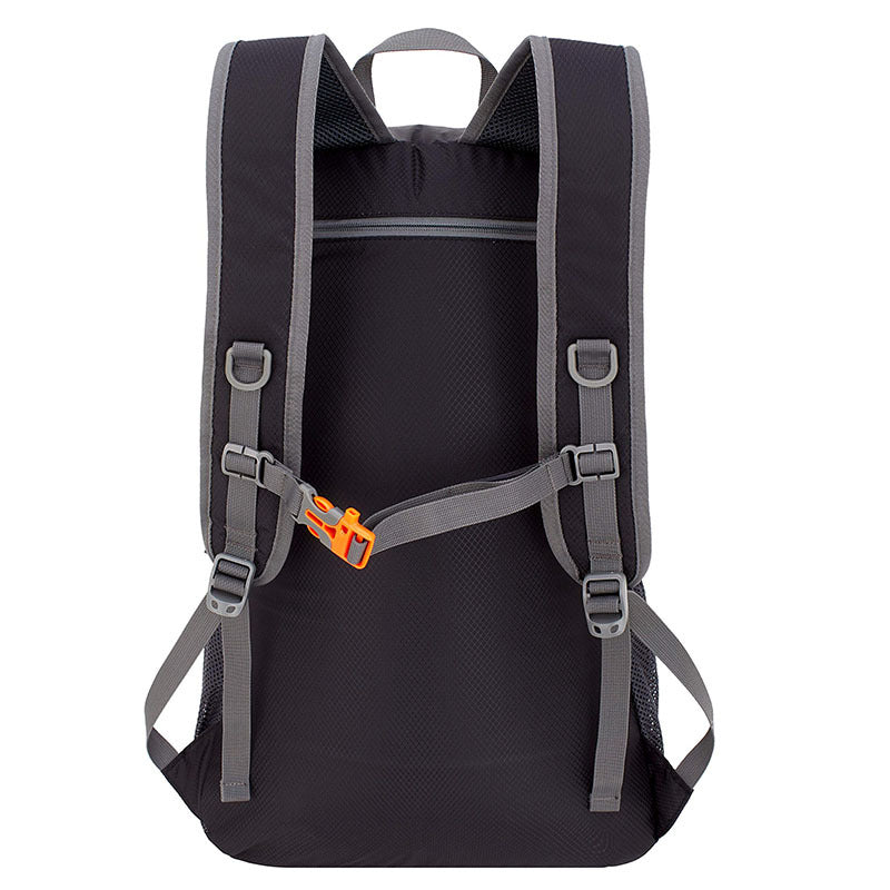 Wet-Dry Separated Foldable Travel Backpack - Ultralight Packable Outdoor Daypack