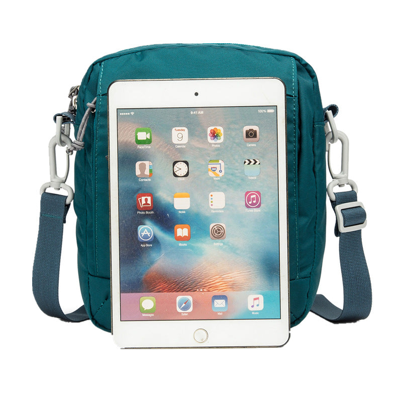 Men's Casual Sling Bag - Lightweight Sport Business Shoulder Bag for Phone and Tablet