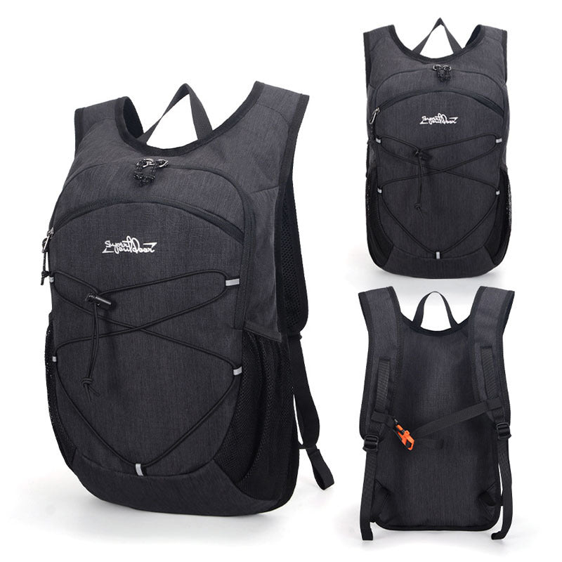 Foldable Cycling Backpack - Lightweight Waterproof Breathable Commuter Hiking Pack