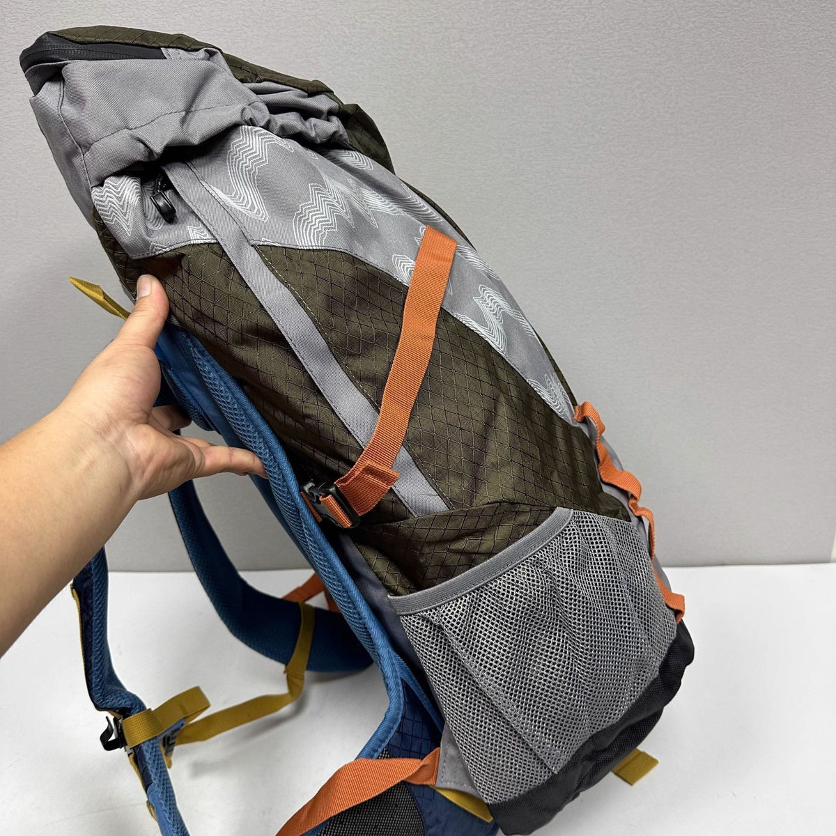 Camping Backpack 50L - Waterproof Breathable Ergonomic Hiking Trekking Pack
