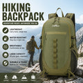 35L Ultralight Hiking Backpack - Waterproof Breathable with Rain Cover Outdoor Travel Daypack