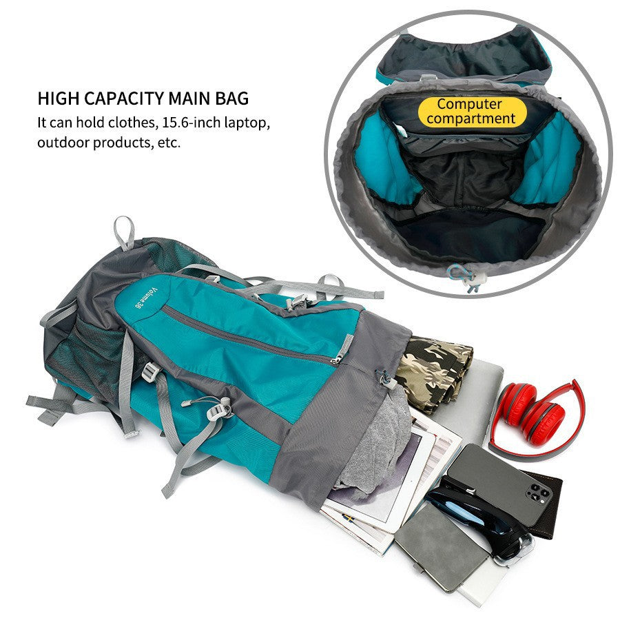 Professional Outdoor Hiking Backpack 36-55L – Waterproof Lightweight Travel Daypack