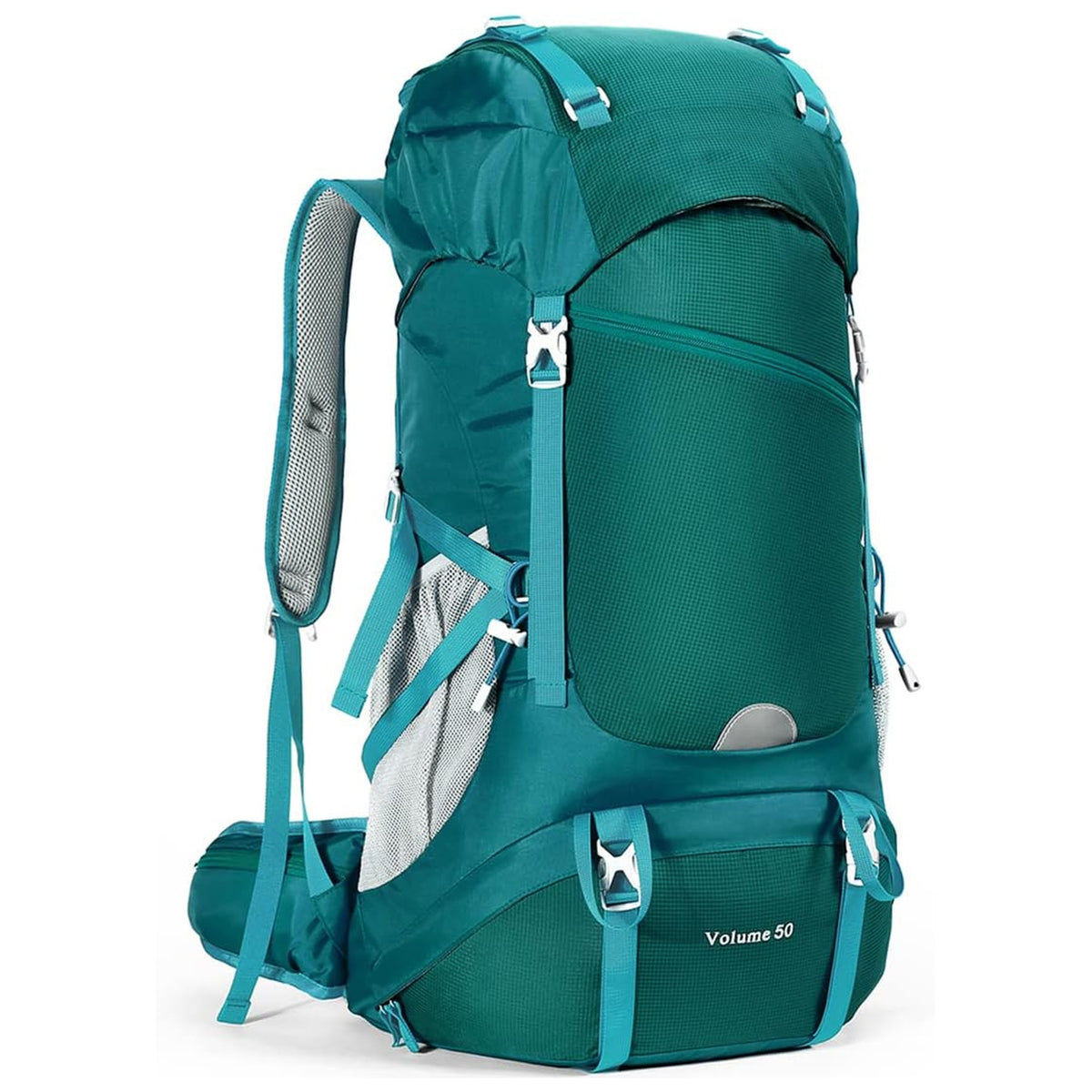 50L Lightweight Hiking Backpack - Waterproof Breathable Wear-Resistant Load-Reducing Camping Travel Pack