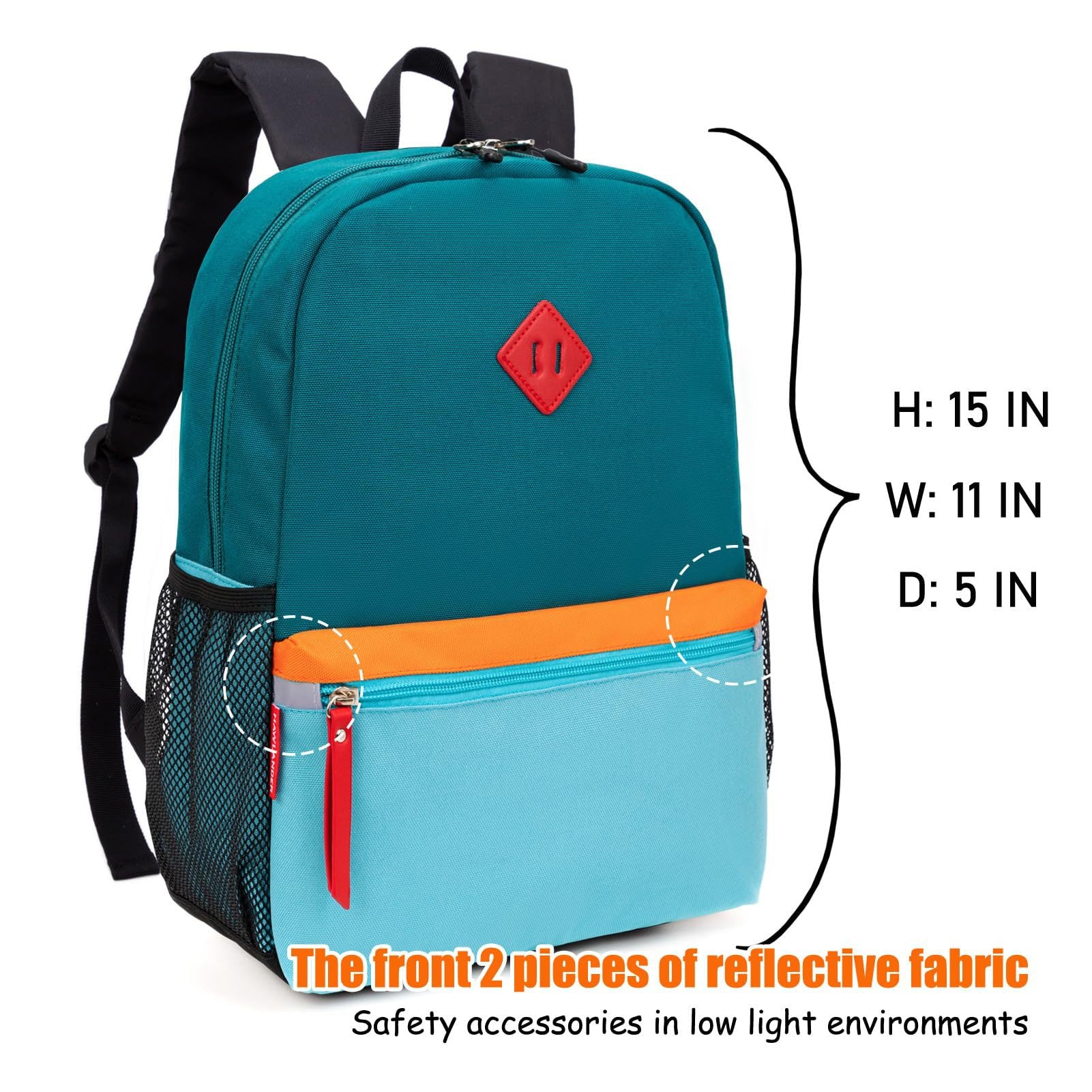 Kids Outdoor Backpack - Boys Travel Elementary School Lightweight Study Bookbag