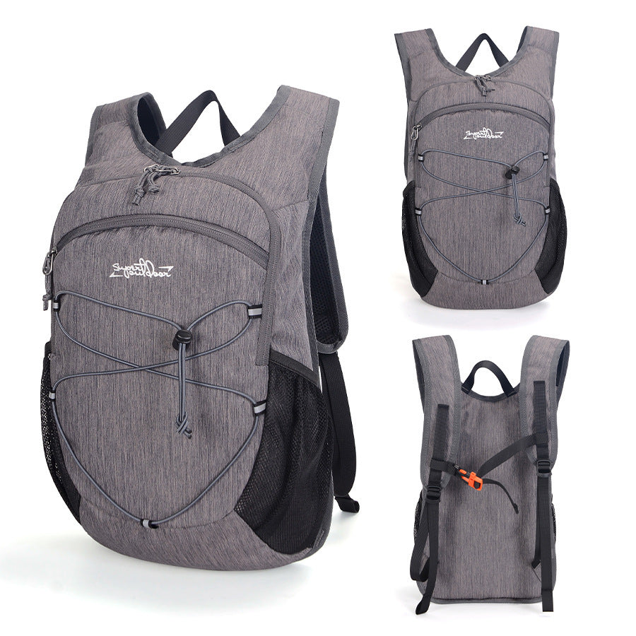 Foldable Cycling Backpack - Lightweight Waterproof Breathable Commuter Hiking Pack