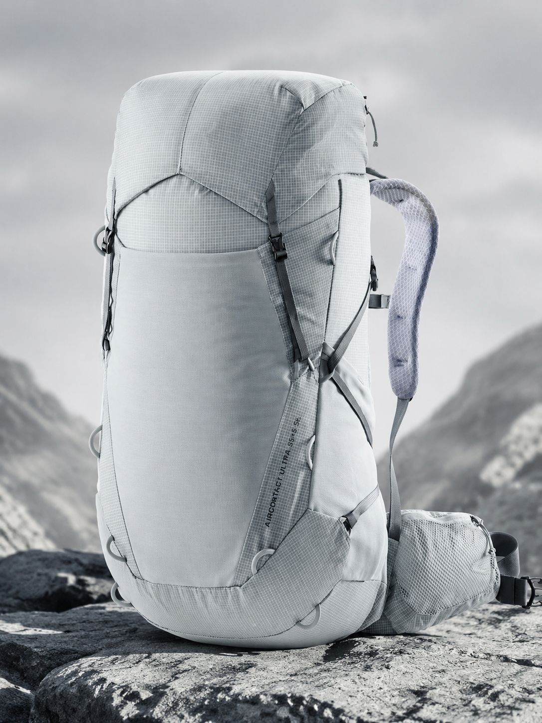 50L Oxford Hiking Backpack - Large Capacity Lightweight Water-Repellent Travel Trekking Pack