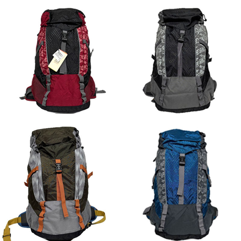 Camping Backpack 50L - Waterproof Breathable Ergonomic Hiking Trekking Pack