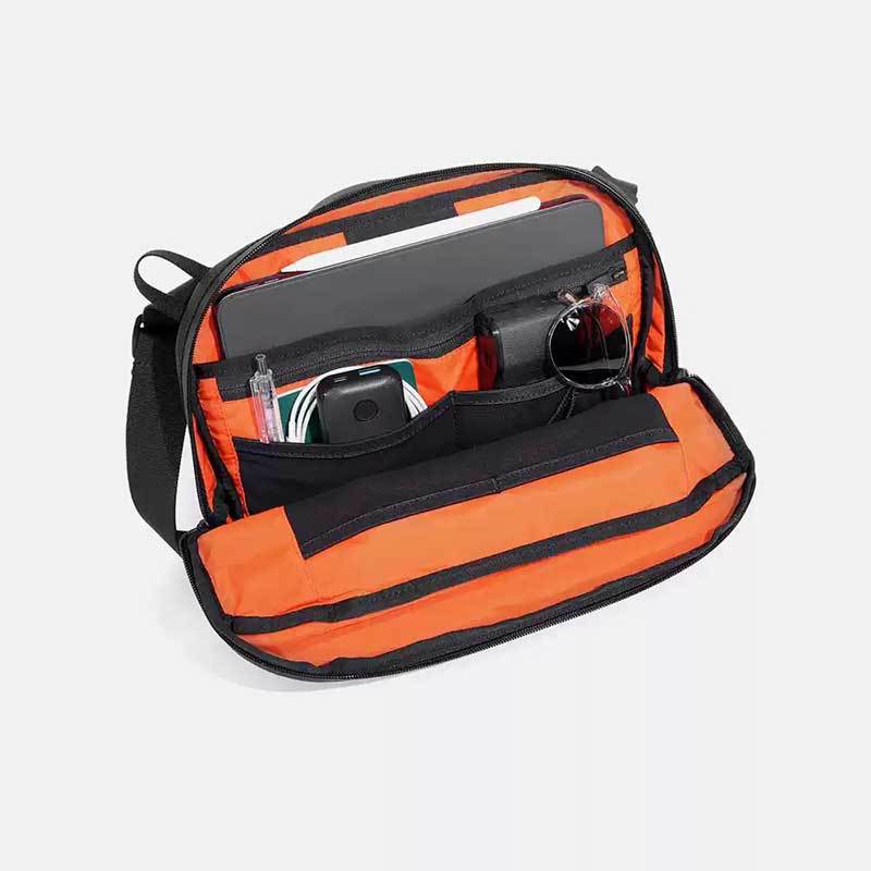 Large Capacity Sling Bag - Water-Resistant Casual Shoulder Crossbody Waist Pack